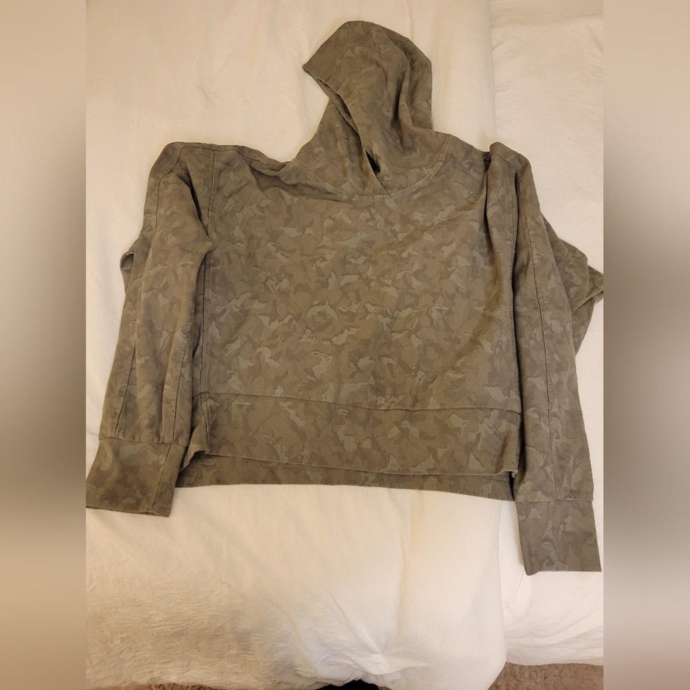Athleta Olive Green Hoodie